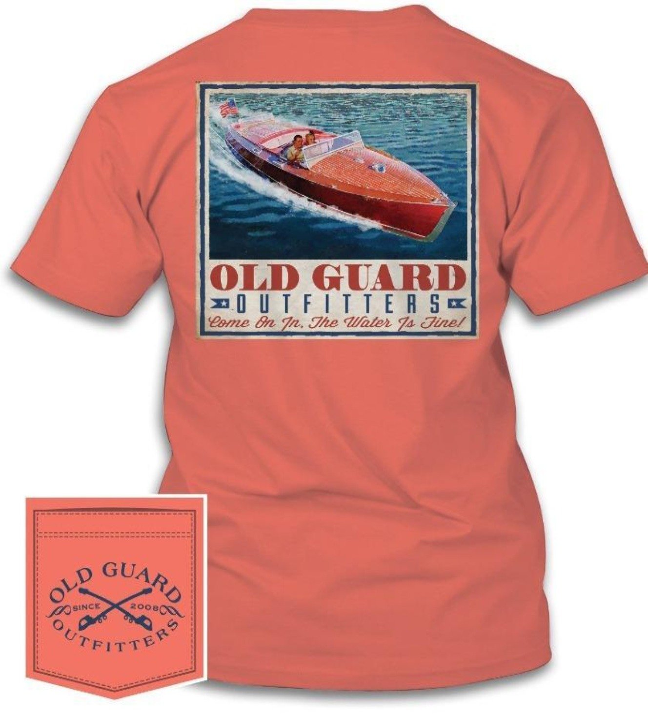 Water Is Fine - Short Sleeve T-Shirt by Old Guard Outfitters